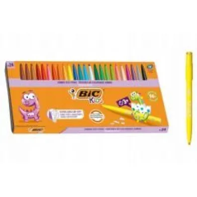 Bic Flamastry Kids Visacolor XL ECOlutions 24 szt.