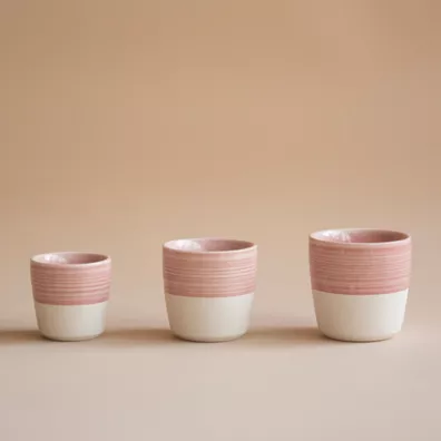 Loveramics Dale Harris Kubek Flat White Cup Pink 150 ml