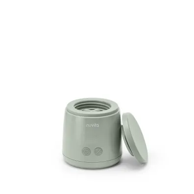 Nuvita Warm`n`Mix Przenony podgrzewacz do butelek z mieszadekiem, Sage Green