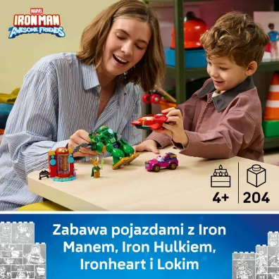 LEGO Disney Junior Marvel Loki kontra dru�yna Iron Mana 11211