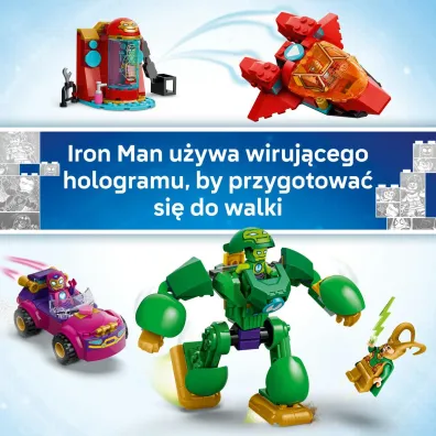 LEGO Disney Junior Marvel Loki kontra dru�yna Iron Mana 11211