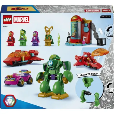 LEGO Disney Junior Marvel Loki kontra dru�yna Iron Mana 11211