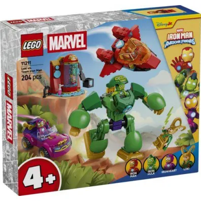 LEGO Disney Junior Marvel Loki kontra dru�yna Iron Mana 11211