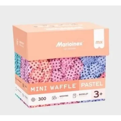 Mini Waffle klocki pastel 200el