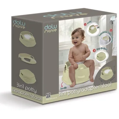 Dolu Nocnik 3w1 be�owy