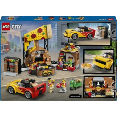LEGO City Dostawa pizzy z pojazdami 60496