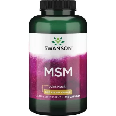 Swanson MSM 500mg - suplement diety 250 kaps.