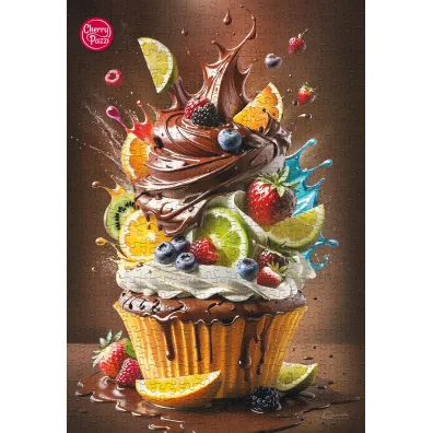 Puzzle 500 el. Crazy Cake CherryPazzi