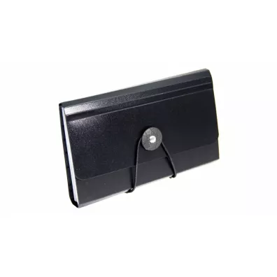 Biurfol Teczka z gumk� PP 18x12 cm, 13 przegr�dek