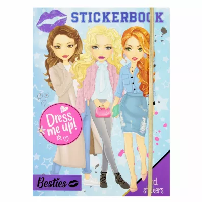 Ksi�zka z naklejkami Moda Ubierz swoj� modelk� Omega Toys