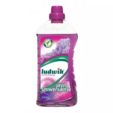 Ludwik P�yn uniwersalny do pod��g Super po�ysk o zapachu kwiatu bzu 1 l
