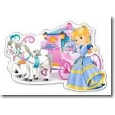 Puzzle 12 el. Ksi�niczka i kareta Castorland