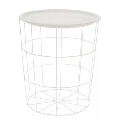 H&S Decoration Druciany stolik kawowy 40 cm