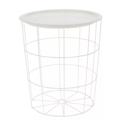 H&S Decoration Druciany stolik kawowy 40 cm