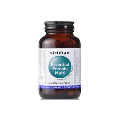 Viridian Essential female multi - suplement diety 60 kaps.