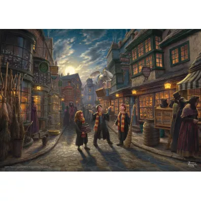 Puzzle 1000 el. PQ Thomas kinkade Harry Potter Ulica Schmidt
