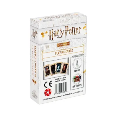Karty do gry Waddingtons No. 1 Harry Potter White