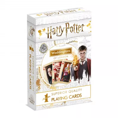 Karty do gry Waddingtons No. 1 Harry Potter White
