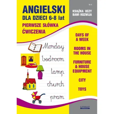 Angielski dla dzieci. Nr 4. 6-8 lat - Joanna Bednarska