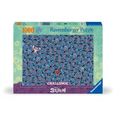 Puzzle 1000 el. Challenge. Stitch Ravensburger
