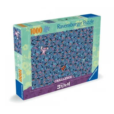 Puzzle 1000 el. Challenge. Stitch Ravensburger