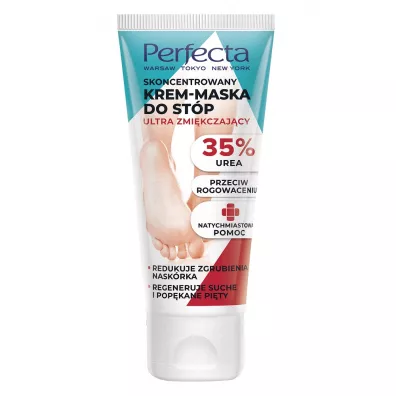 Perfecta Ultra zmi�kczaj�cy skoncentrowany krem-maska do st�p z 35% urea 80 ml