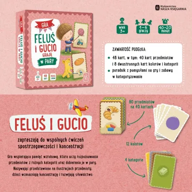 Felu� i Gucio graj� w pary Nasza Ksi�garnia