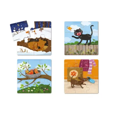 Puzzle z Kotkiem Granna