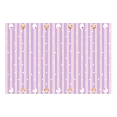 PartyDeco Obrus papierowy Koci Domek Gabi 180x120cm