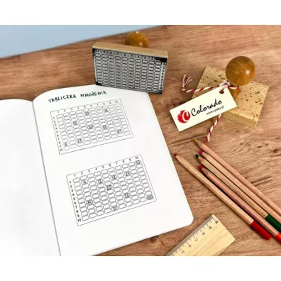 Stempel tabliczka mno�enia do 100 Colorado