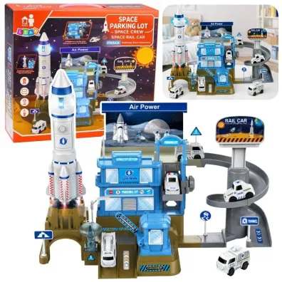 Interaktywna stacja kosmiczna �wiat�o d�wi�k LeanToys