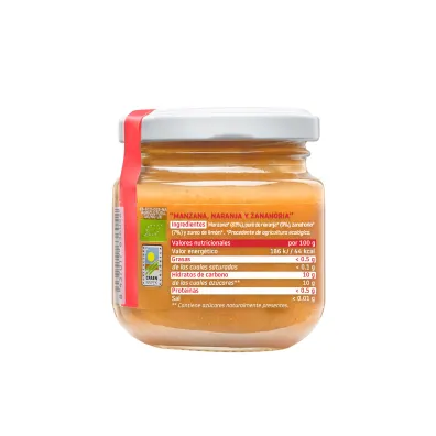 Smileat Deser z ekologicznymi jabłkami, marchewką i pomarańczą po 6 miesiącu 130 g Bio Smileat Deser z ekologicznymi jabłkami, marchewką i pomarańczą po 6 miesiącu 130 g Bio