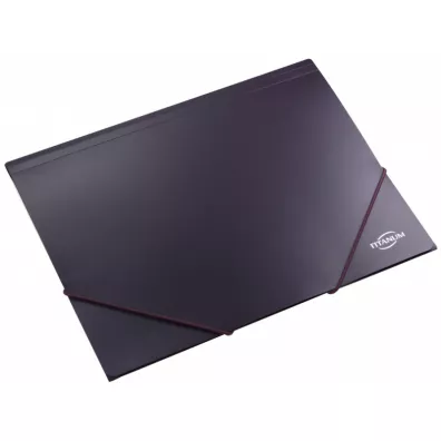 Titanum Teczka A4 z gumk fiolet mat