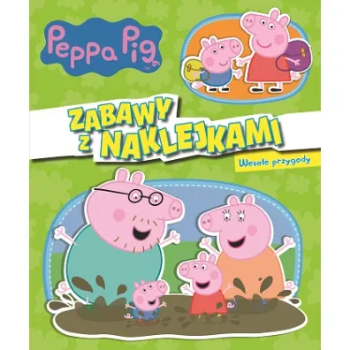 Weso�e przygody �winka Peppa zabawy z naklejkami