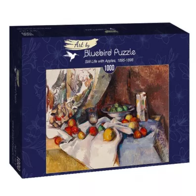 Puzzle 1000 el. Paul Cezanne, Martwa natura z jabkami Bluebird Puzzle