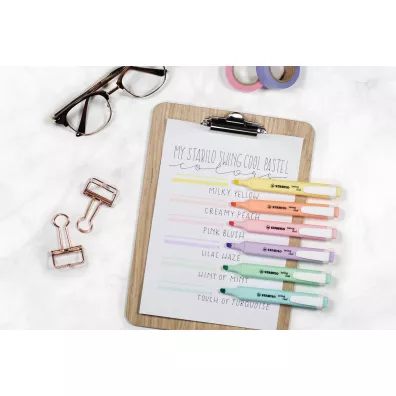 Stabilo Zakrelacz SwingCool etui Pastel 6 szt.