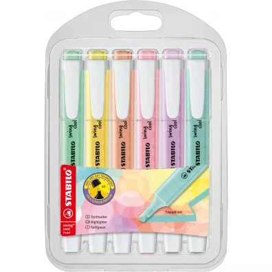 Stabilo Zakrelacz SwingCool etui Pastel 6 szt.