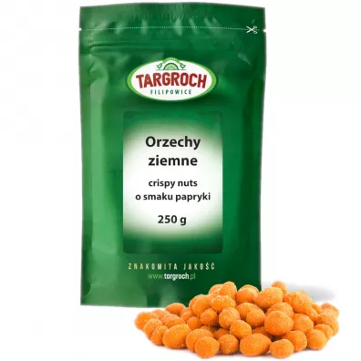 Targroch Orzechy ziemne w ciecie paprykowym 250 g