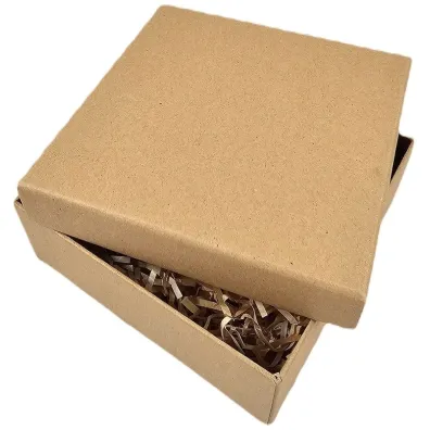 Ziemia Obiecana Pude�ko prezentowe kraft be�owe 15x15x5.5cm
