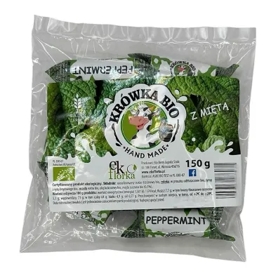 Ekoflorka Kr�wki z mi�t� bezglutenowe 150 g Bio