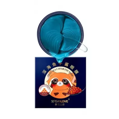 SersanLove Eye Gel Mask hydro�elowe p�atki pod oczy Deep Sea Caviar 60 szt.