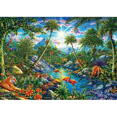 Puzzle 1000 Michael Fishel Rajska wyspa Schmidt