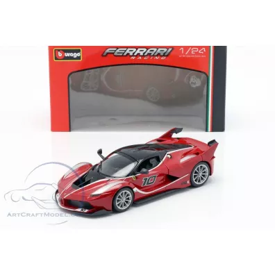 Bburago model ferrari racing fxx k red 1:24