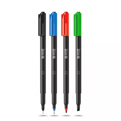 MemoBe Marker permanentny ohp mm252 ko�c�wka m 1-1,5 mm niebieski