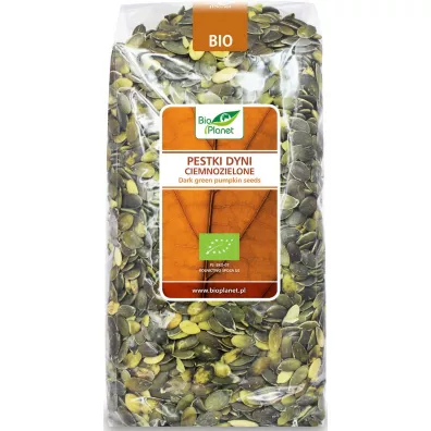 Bio Planet Pestki dyni ciemnozielone 1 kg Bio