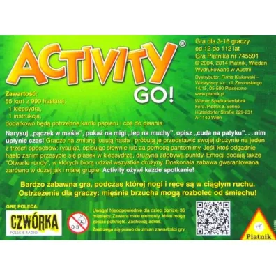 Activity Go! Piatnik