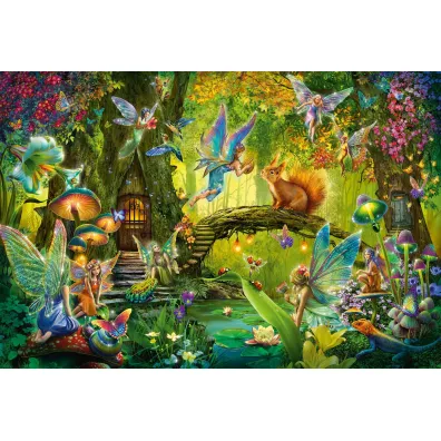 Puzzle 200 el. Lene wrki + rdka Schmidt