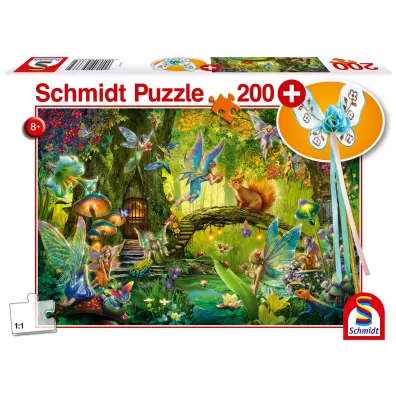 Puzzle 200 el. Lene wrki + rdka Schmidt
