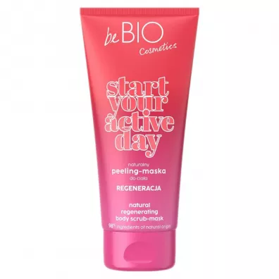 beBIO Ewa Chodakowska Start Your Active Day Naturalny peeling-maska do ciaa REGENERACJA 200 ml