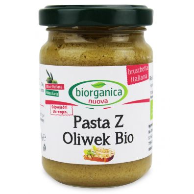 Biorganica Nuova Pasta z oliwek 140 g Bio